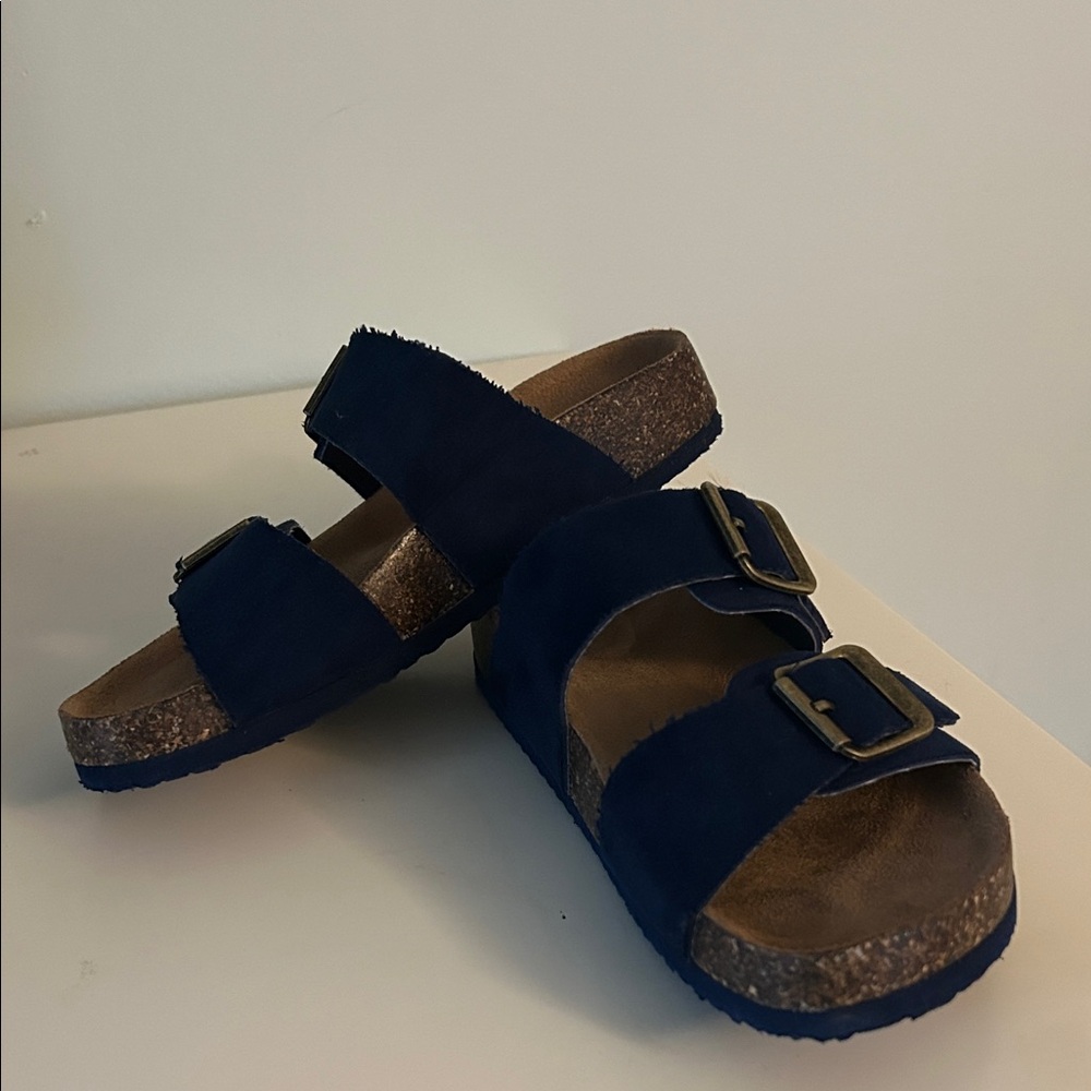 GAP Kids Blue Sandals with Buckles